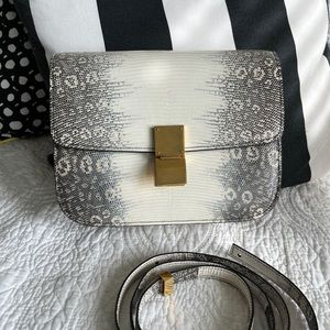 Celine Lizard Classic Box Bag